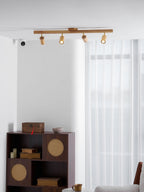 Adjustable Wood Beam Spot Ceiling Light