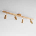 Adjustable Wood Beam Spot Ceiling Light