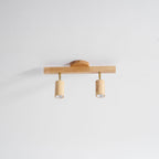 Adjustable Wood Beam Spot Ceiling Light
