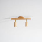 Adjustable Wood Beam Spot Ceiling Light