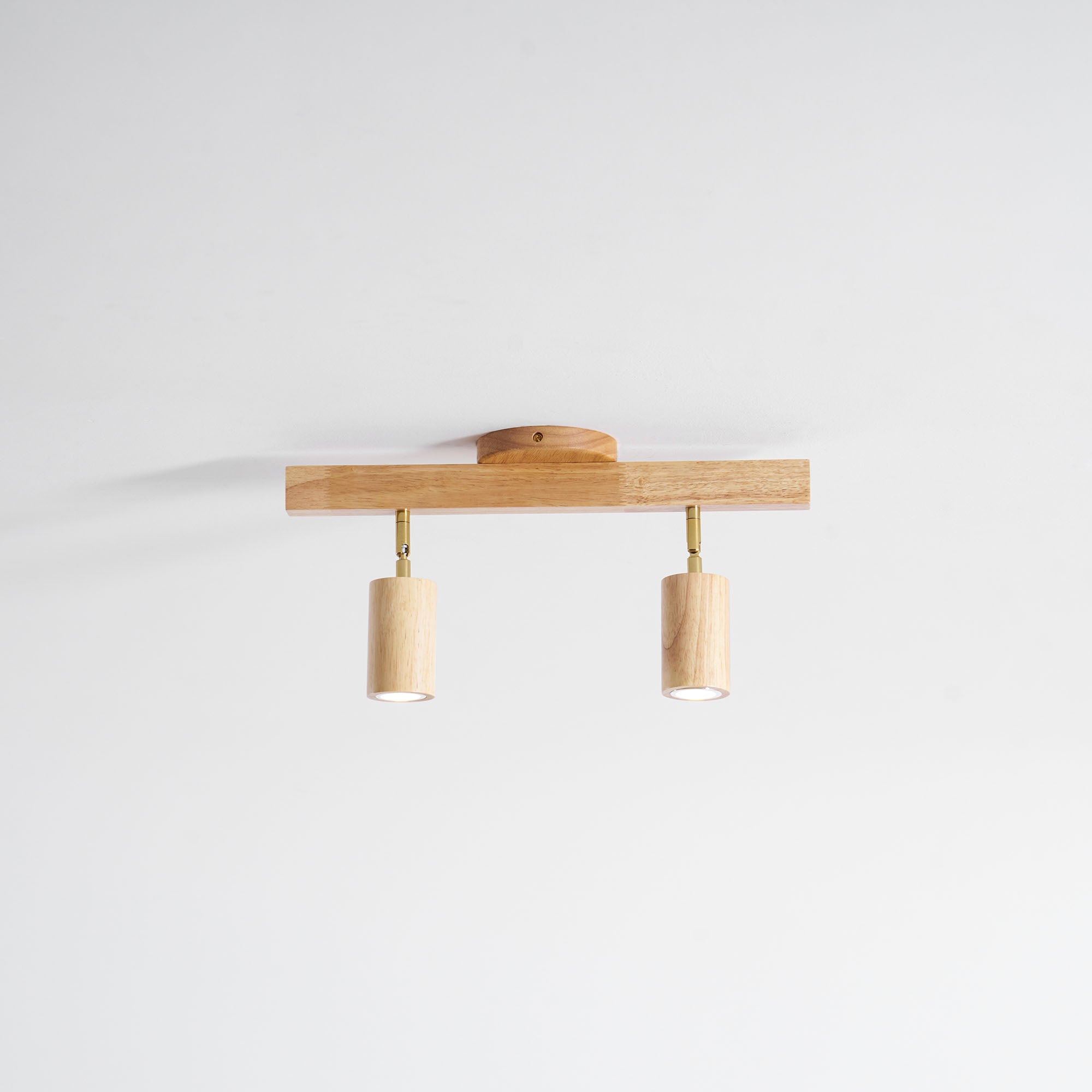 Adjustable Wood Beam Spot Ceiling Light