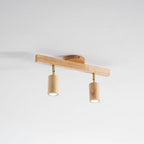 Adjustable Wood Beam Spot Ceiling Light