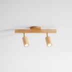 Adjustable Wood Beam Spot Ceiling Light