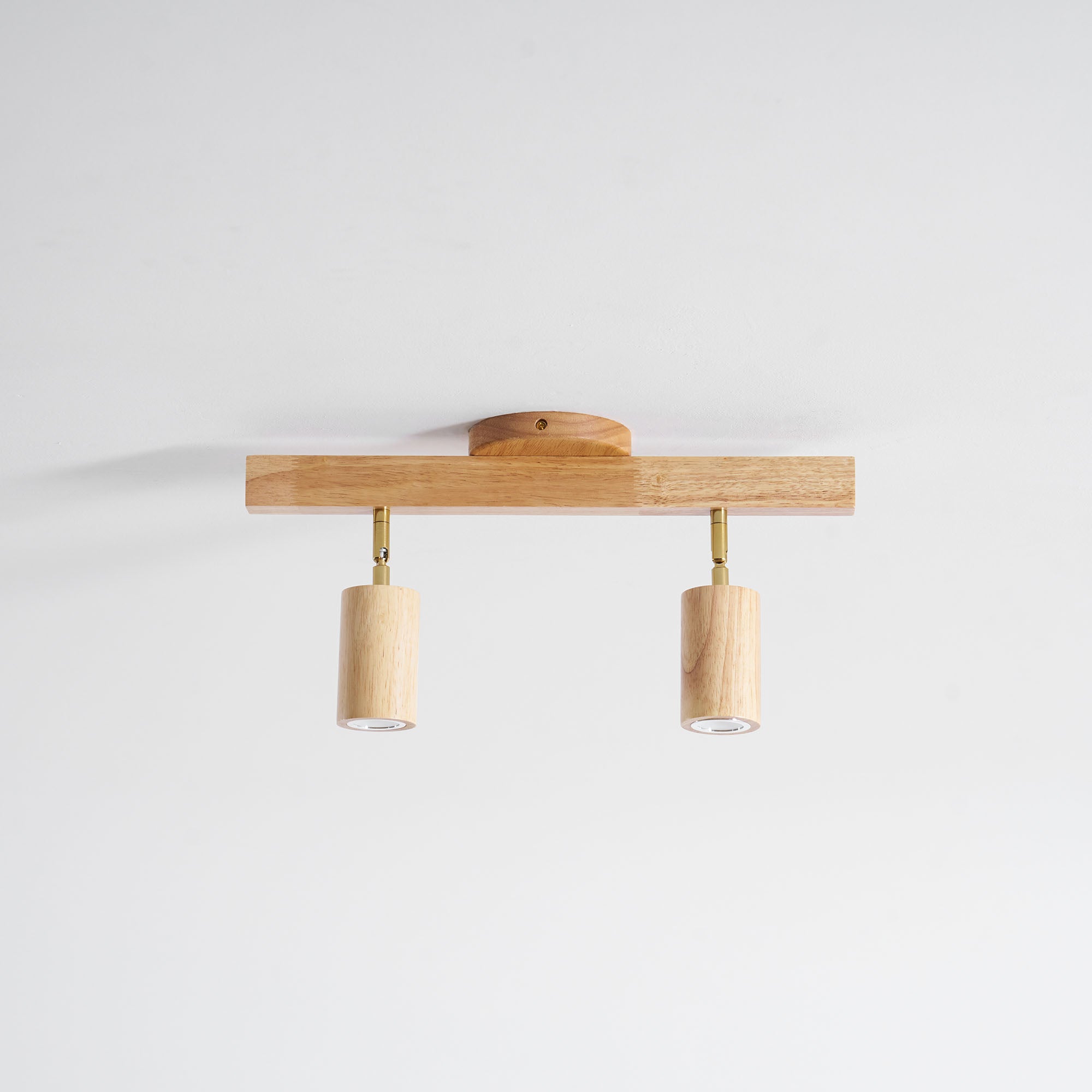 Adjustable Wood Beam Spot Ceiling Light