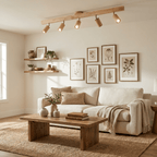 Adjustable Wood Beam Spot Ceiling Light