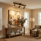 Adjustable Wood Beam Spot Ceiling Light