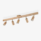 Adjustable Wood Beam Spot Ceiling Light