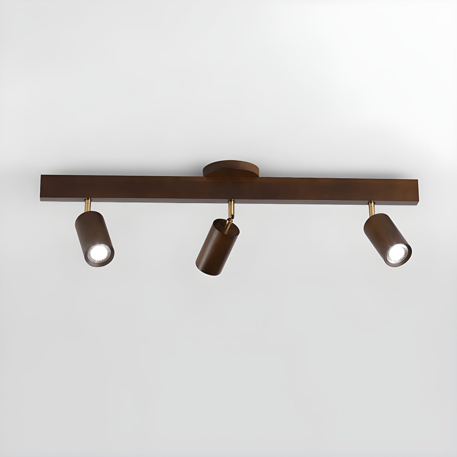 Adjustable Wood Beam Spot Ceiling Light