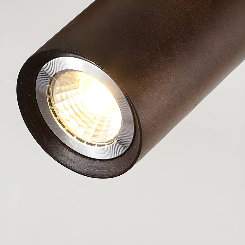 Adjustable Wood Beam Spot Ceiling Light