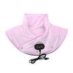 Electric Neck and Shoulder Heating Pad with Vibration and USB Power