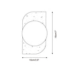 Travertine Wall Sconce