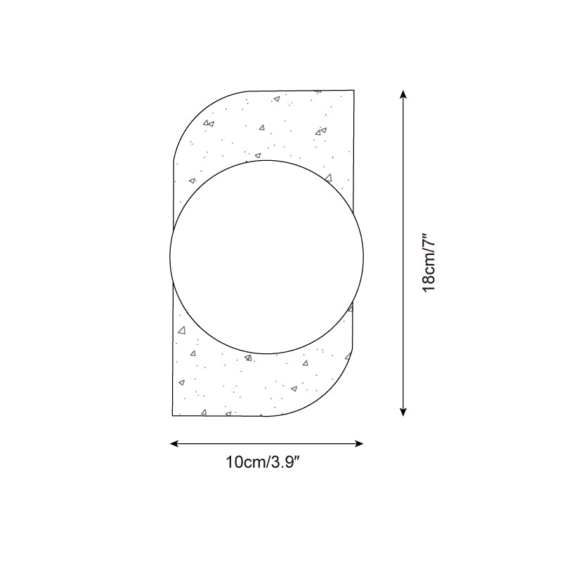 Travertine Wall Sconce