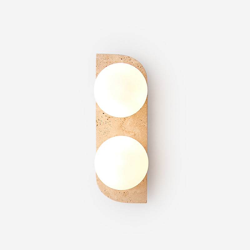 Travertine Wall Sconce