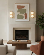 Travertine Wall Sconce