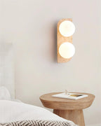 Travertine Wall Sconce