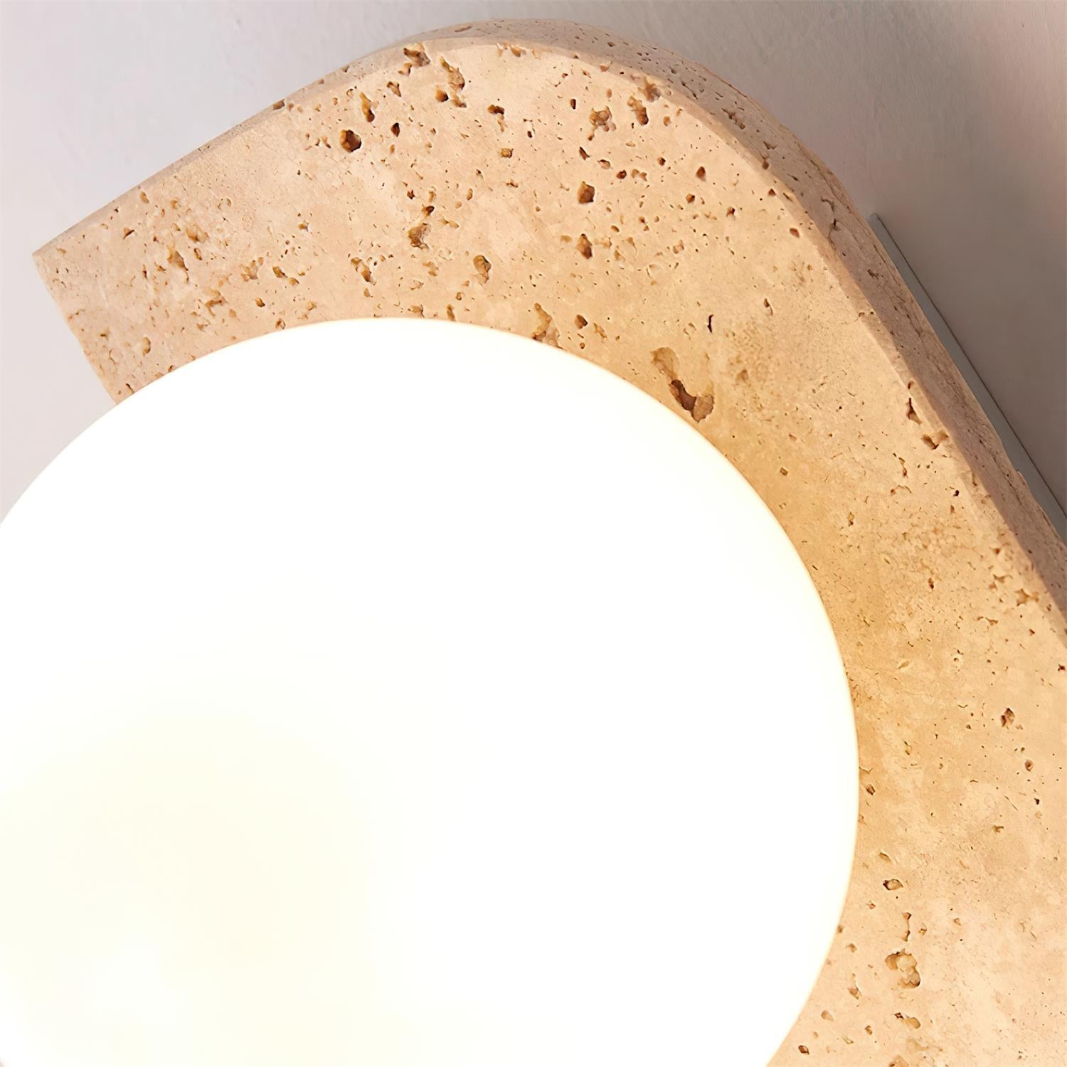 Travertine Wall Sconce