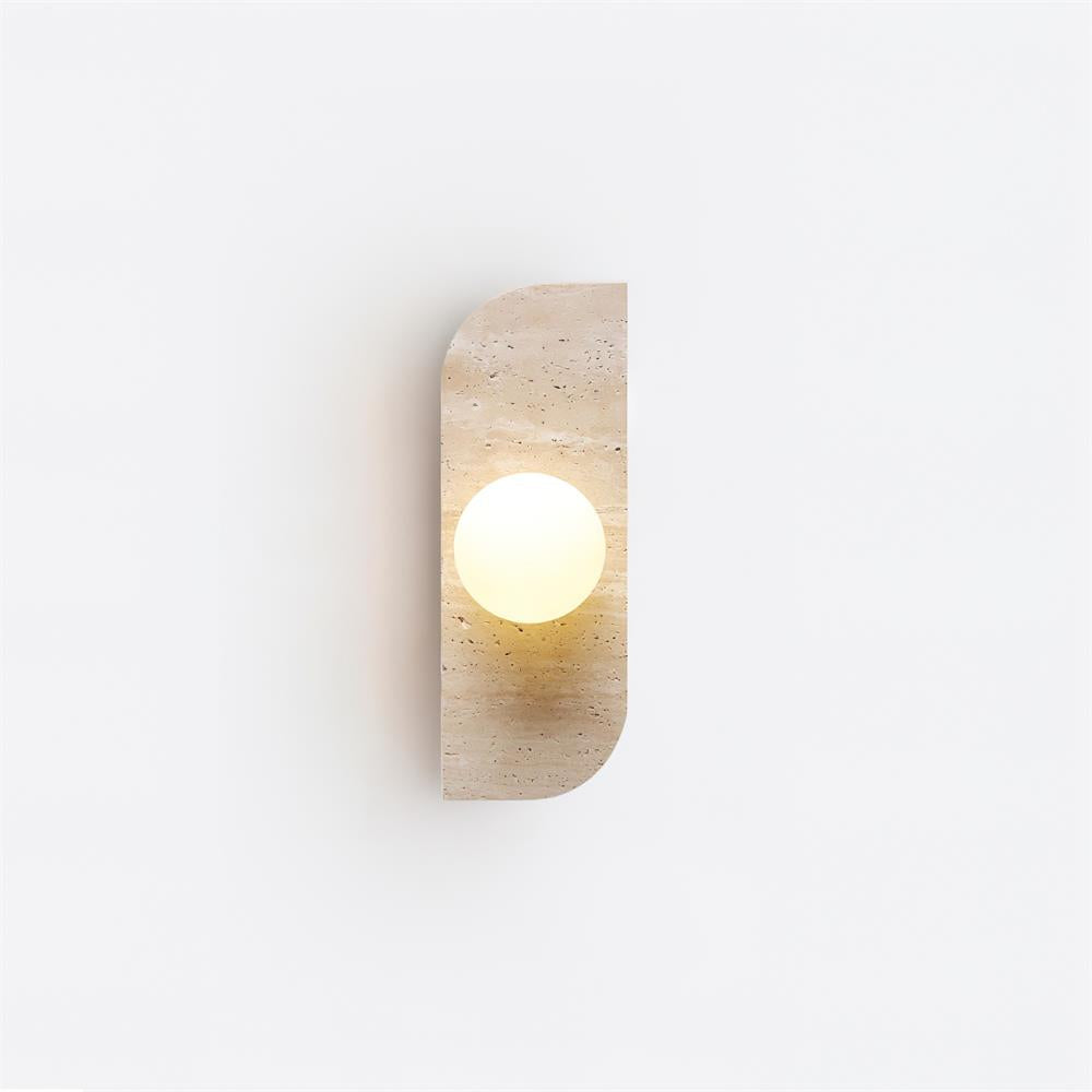 Travertine Wall Sconce