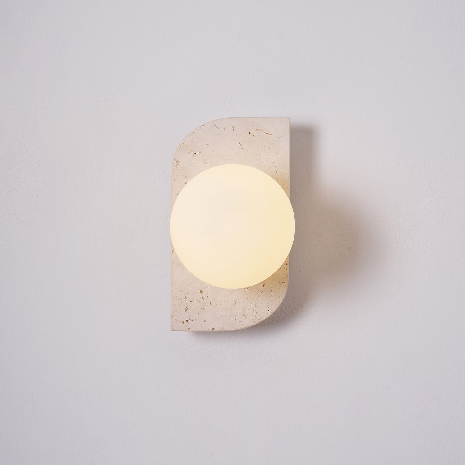 Travertine Wall Sconce