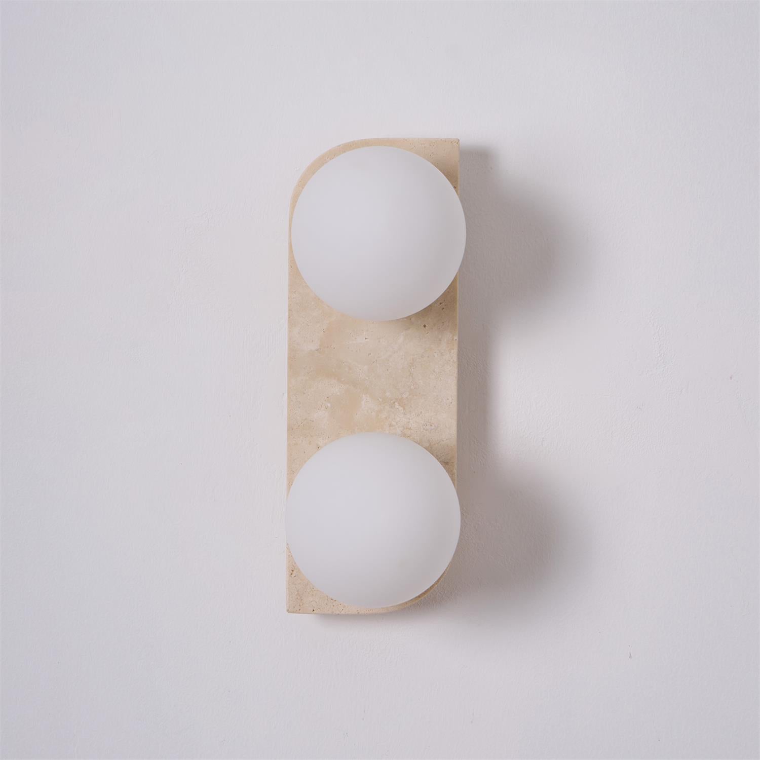 Travertine Wall Sconce