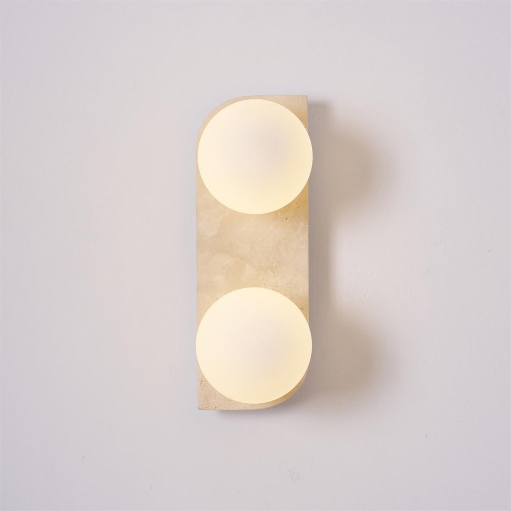 Travertine Wall Sconce