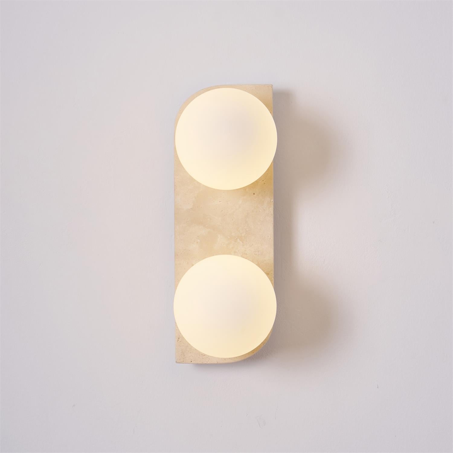 Travertine Wall Sconce