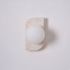 Travertine Wall Sconce