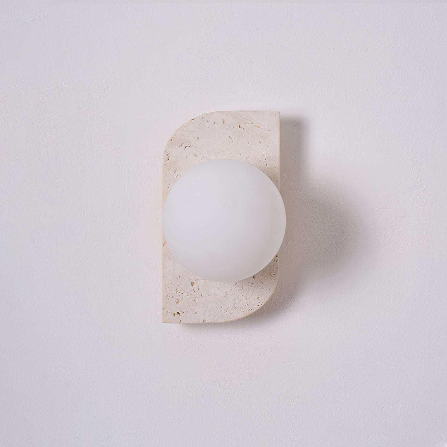 Travertine Wall Sconce