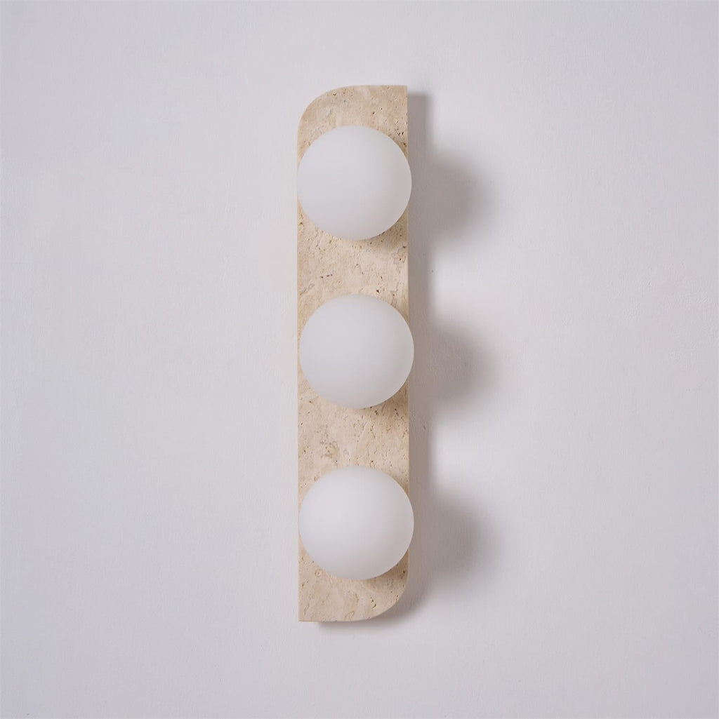 Travertine Wall Sconce