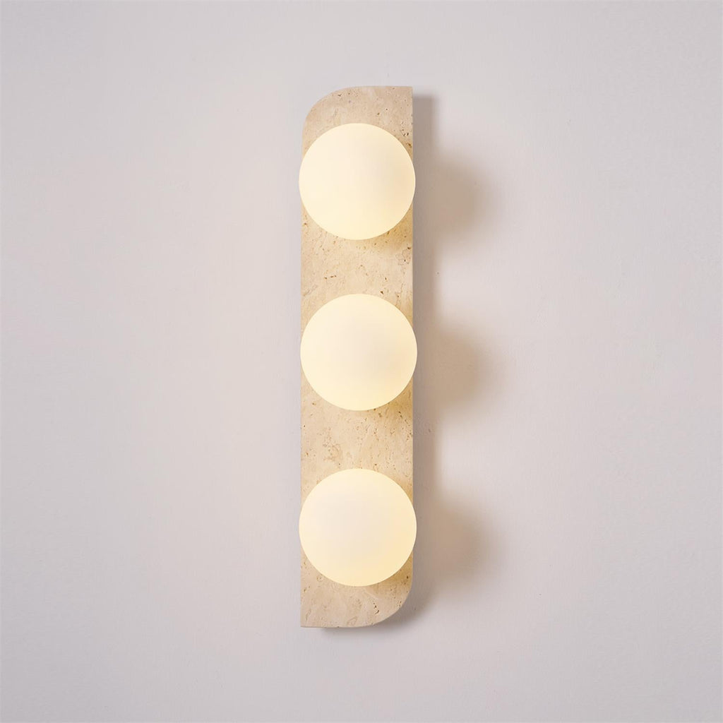Travertine Wall Sconce