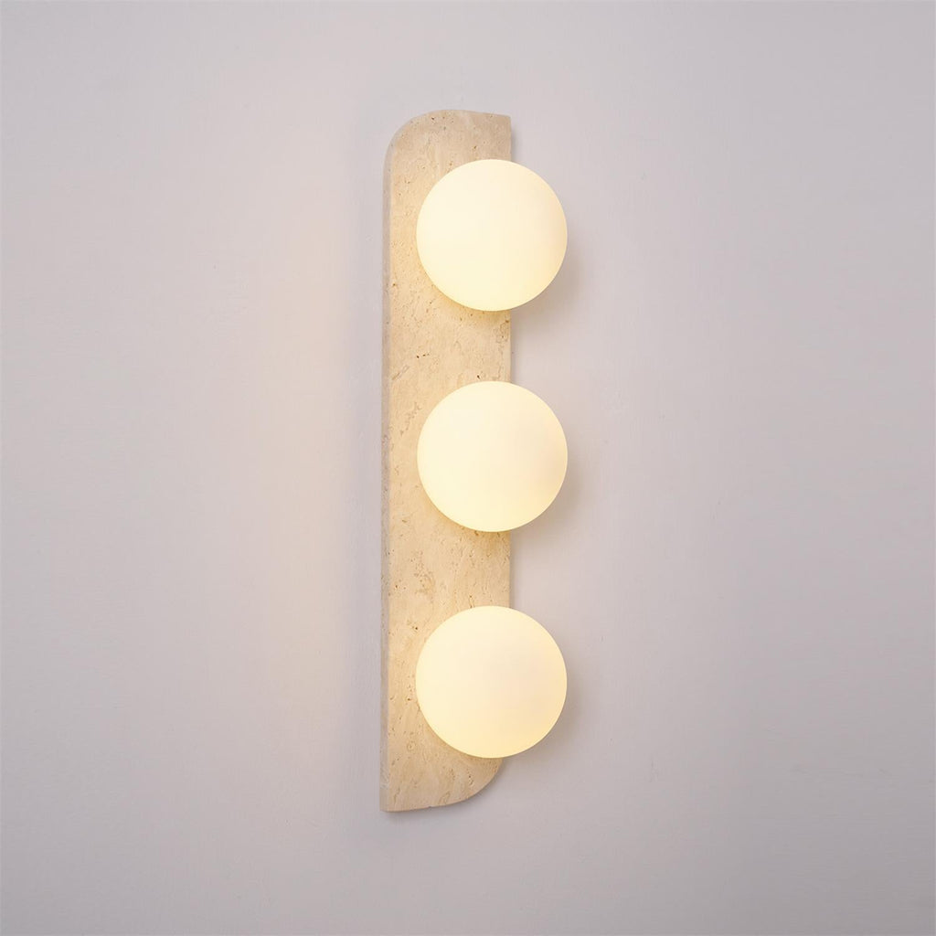 Travertine Wall Sconce