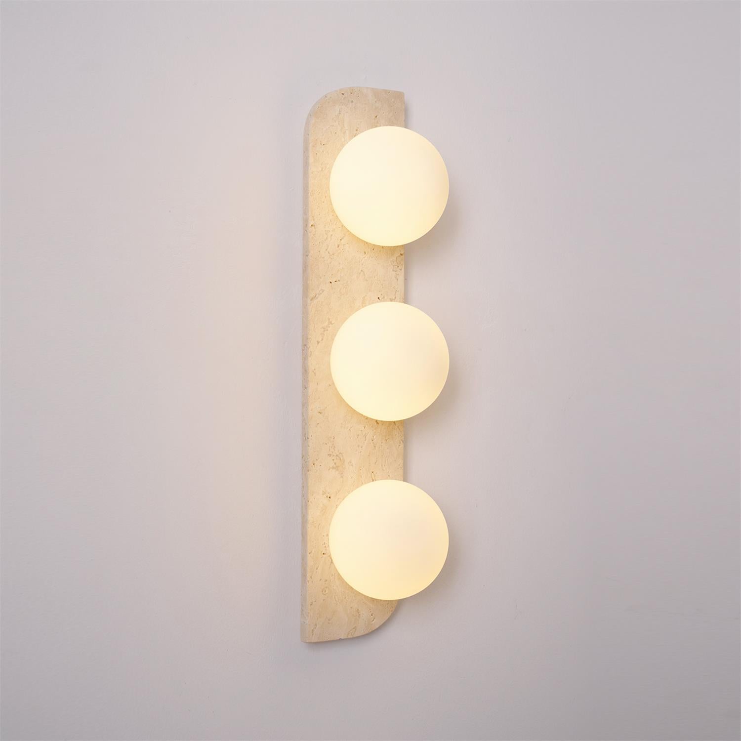 Travertine Wall Sconce