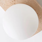 Travertine Wall Sconce