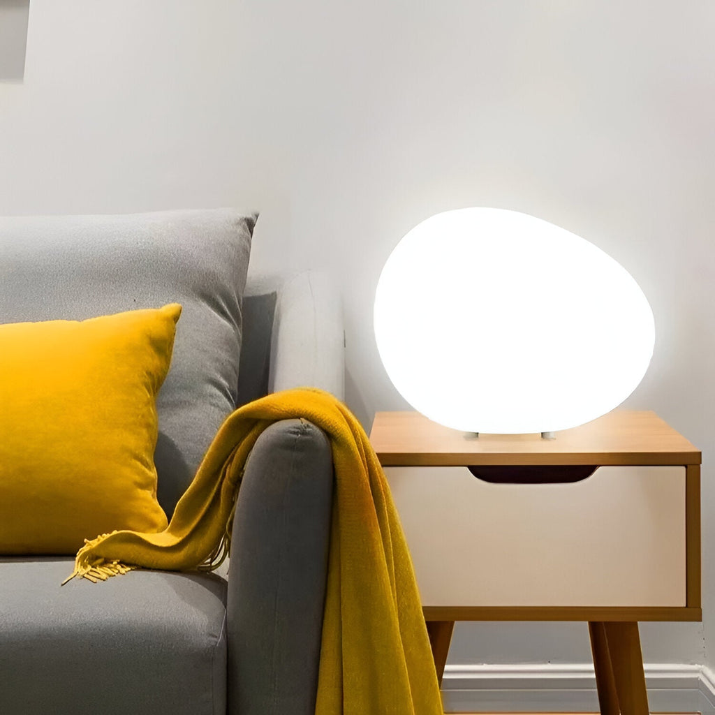 Modern Solar Table Lamp With Color-Changing Glow — Harbor Light Co.
