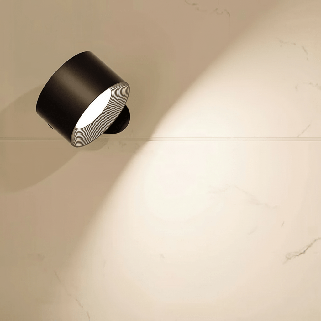 Wireless LED Wall Light with Remote Control Rechargeable Battery Operated Wall Sconce Dimmable Stick-On Wall Lamp with Timer for Bedroom and Hallway