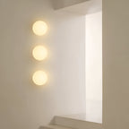 Minimalist Round Glass LED Wall Sconce