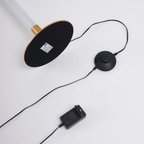 Slim Dimmable LED Light Bar Floor Lamp with Foot Switch