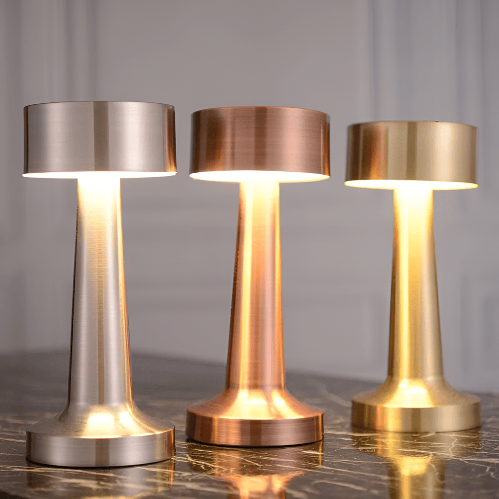 Cordless Rechargeable LED Light Table Lamp with IP44 Rating