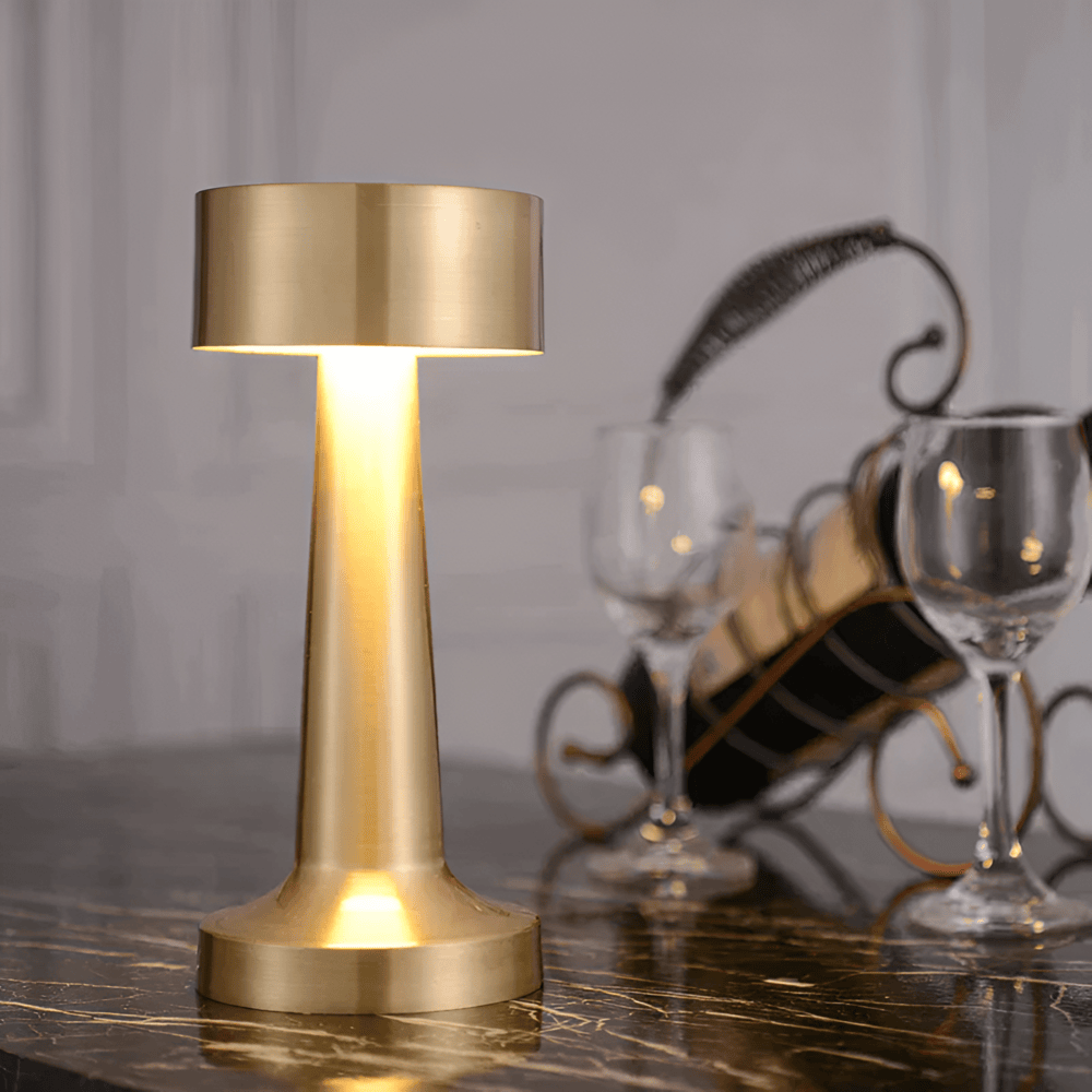 Cordless Rechargeable LED Light Table Lamp with IP44 Rating