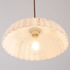 Modern Marble-Style Stone Pendant Light With Warm LED Glow — Harbor Light Co.