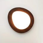 Modern Round Flush Mount Ceiling Light with Metal Rim