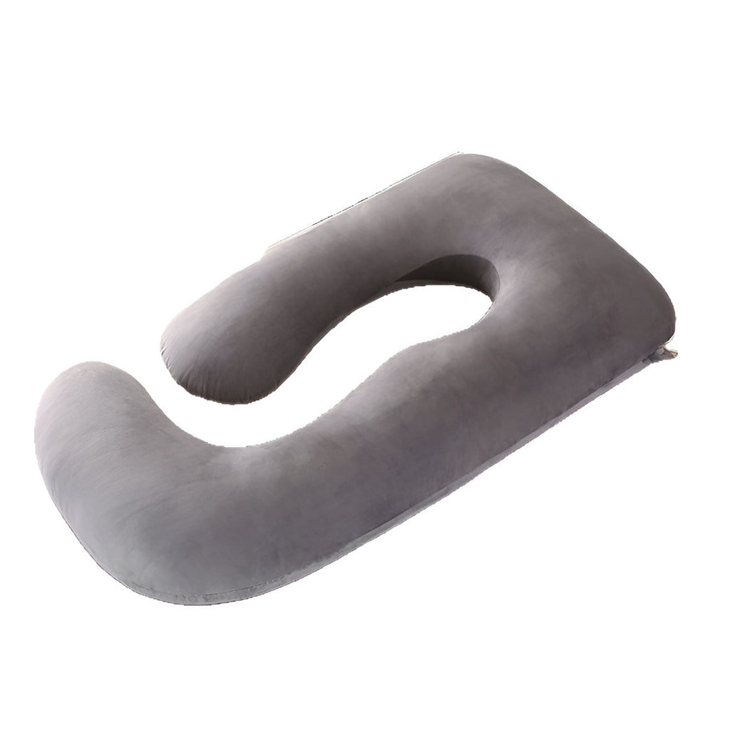 U Shaped Pregnancy Pillow Full Body Maternity Pillow with Removable Washable Cover for Side Sleeping and Nursing