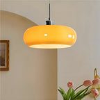 Bauhaus Glass Pendant LED Light with Adjustable Cord