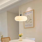 Bauhaus Glass Pendant LED Light with Adjustable Cord