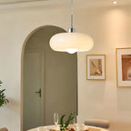 Bauhaus Glass Pendant LED Light with Adjustable Cord