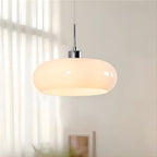 Bauhaus Glass Pendant LED Light with Adjustable Cord
