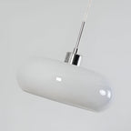 Bauhaus Glass Pendant LED Light with Adjustable Cord