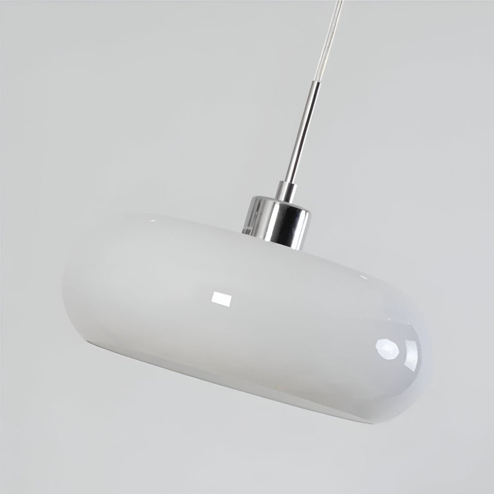 Bauhaus Glass Pendant LED Light with Adjustable Cord
