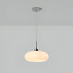 Bauhaus Glass Pendant LED Light with Adjustable Cord