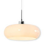 Bauhaus Glass Pendant LED Light with Adjustable Cord