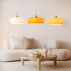 Bauhaus Glass Pendant LED Light with Adjustable Cord